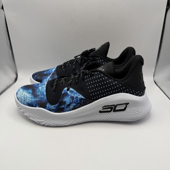 Under Armour Curry 4 Low FloTro Water Size 7 Men 12 Basketball Shoes Sneakers